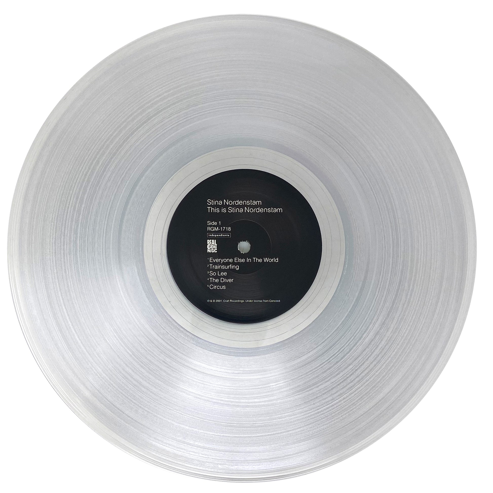 Stina Nordenstam This Is Stina Nordenstam LP Clear Vinyl