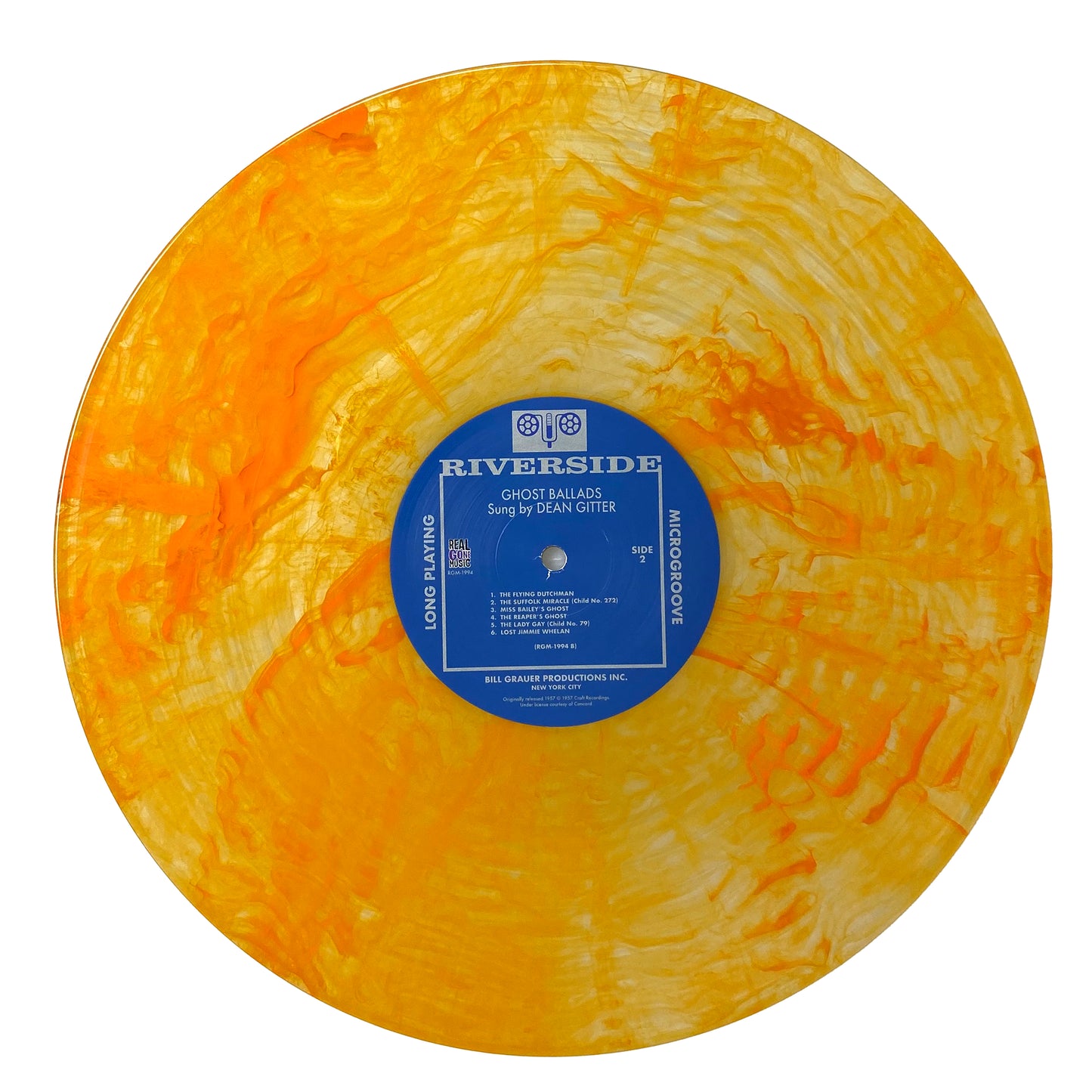 Dean Gitter Ghost Ballads Vinyl Orange