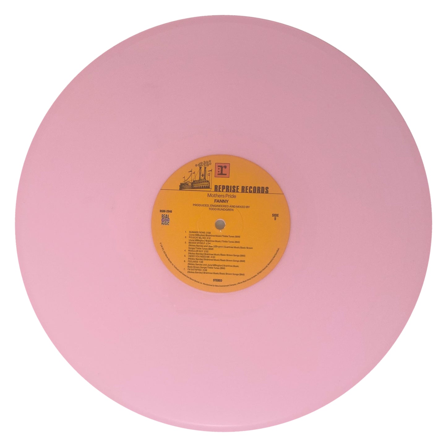 Fanny Mothers Pride (Remastered) Vinyl Pink