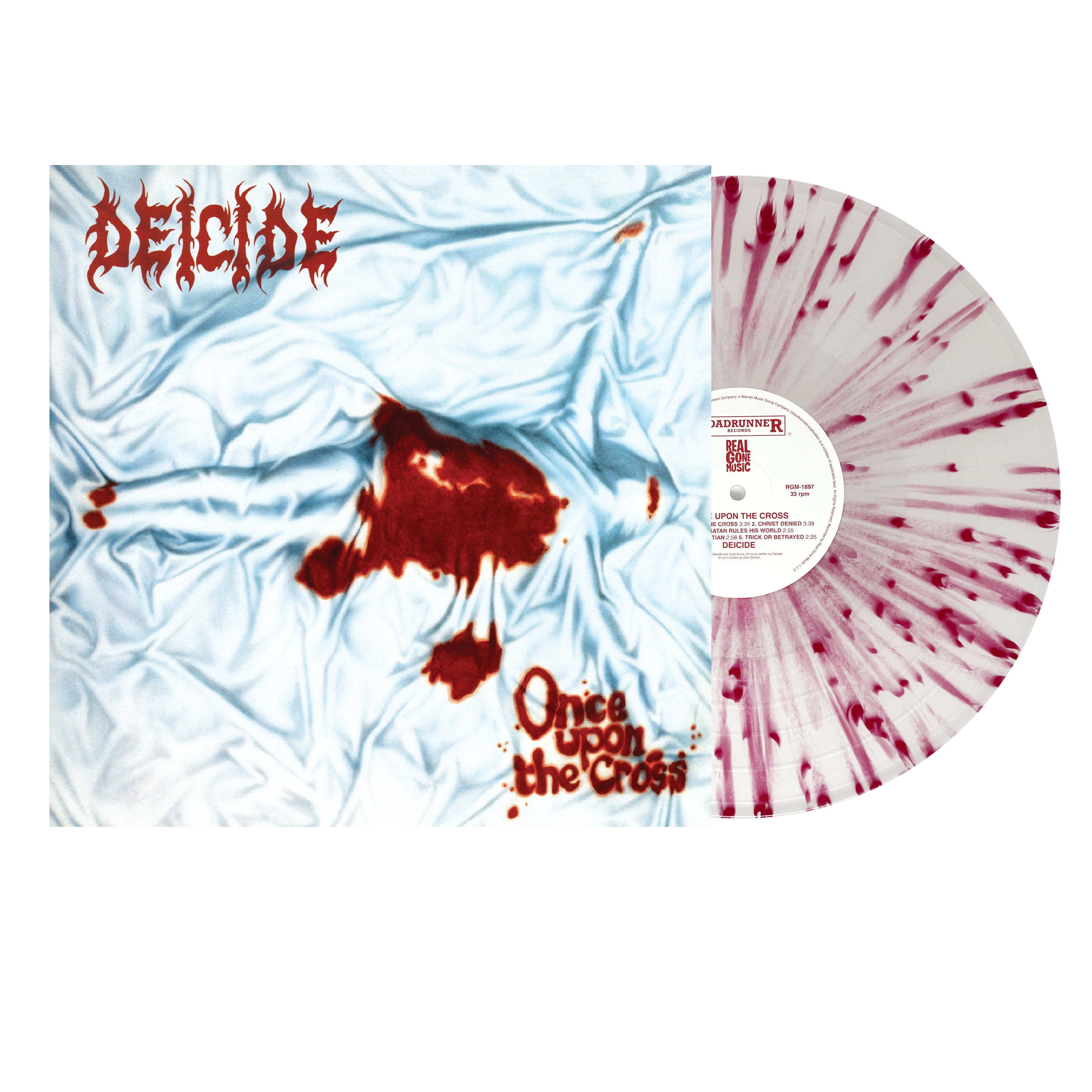 Deicide Once upon the Cross (Remastered) Vinyl – Real Gone Music