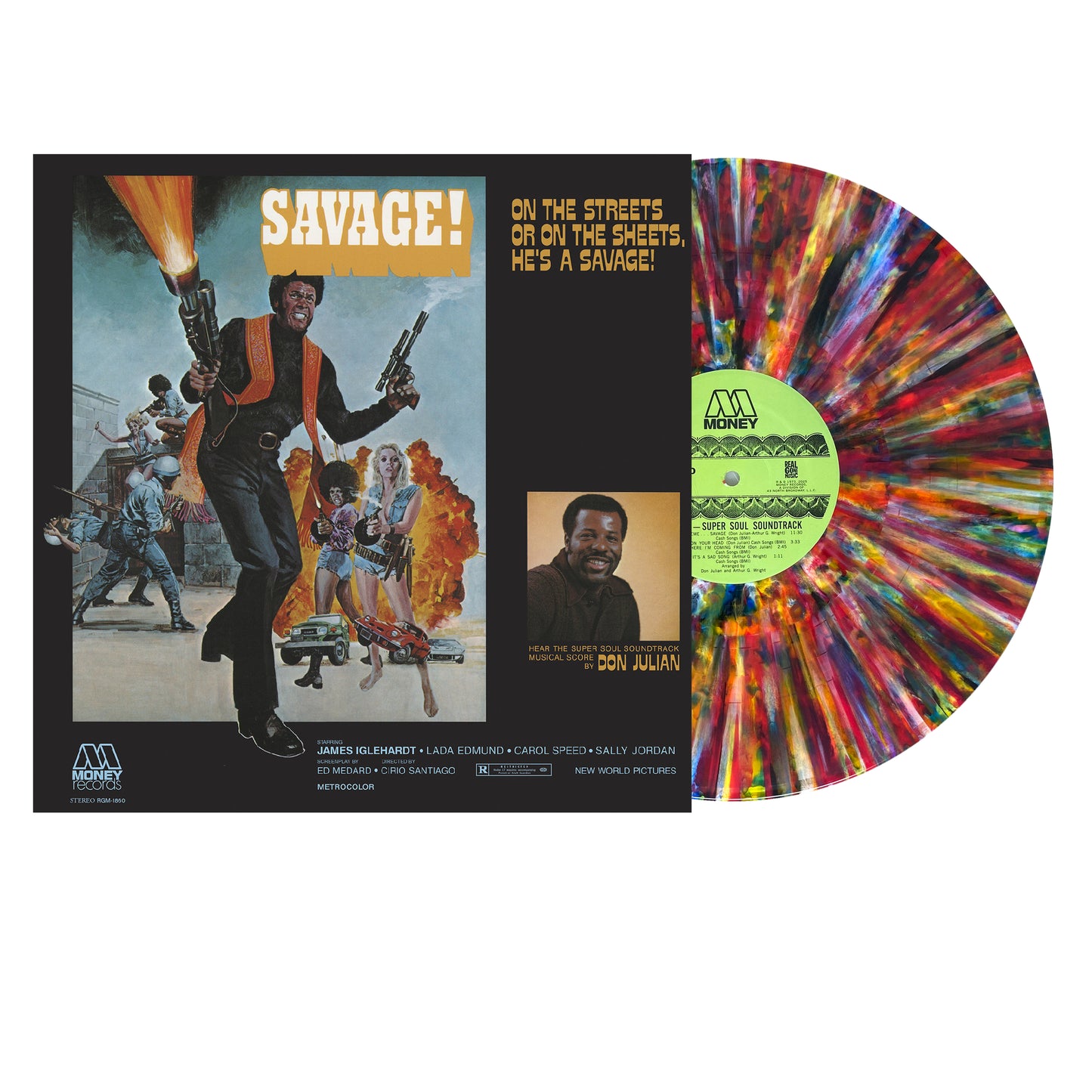 Don Julian Savage! Super Soul Soundtrack LP
