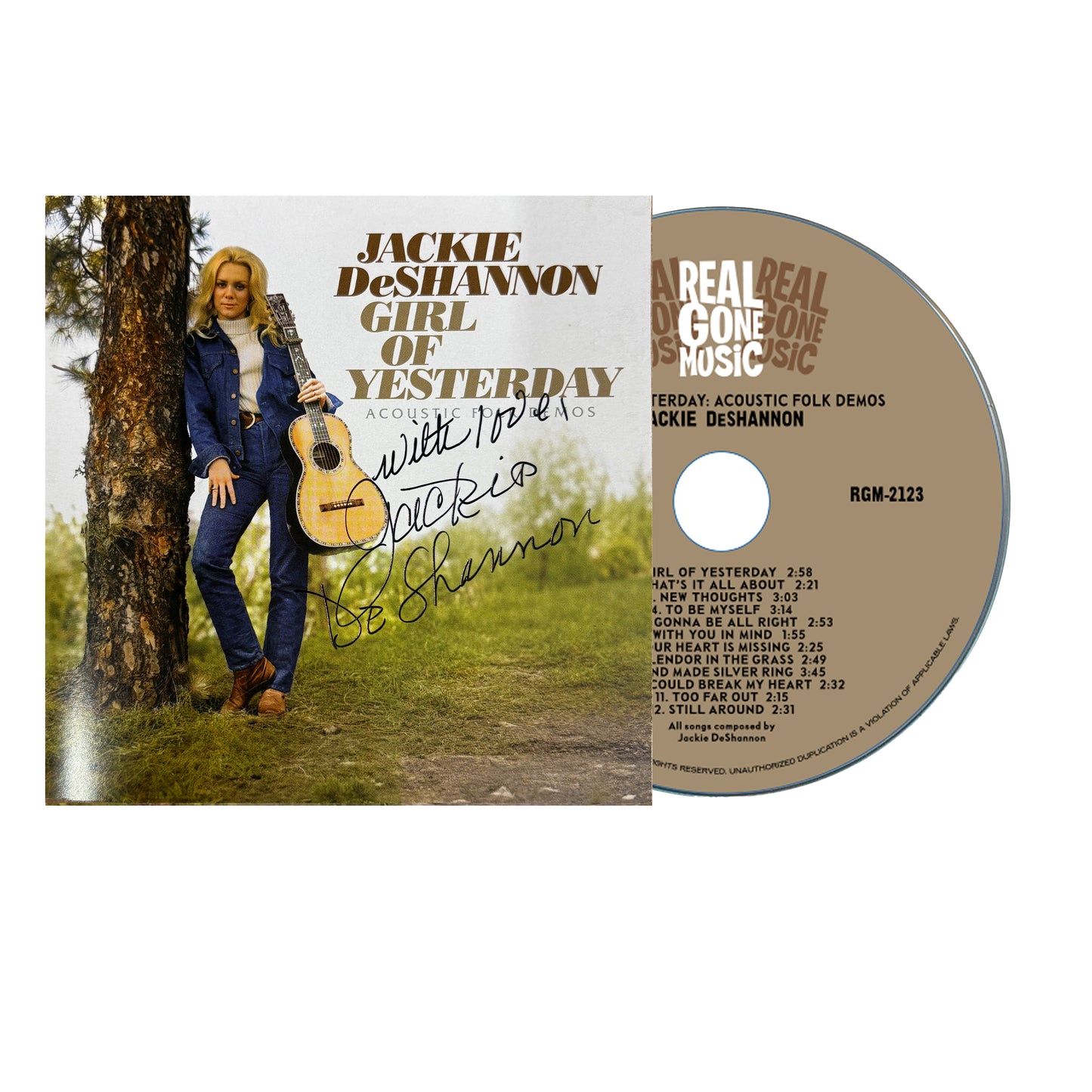Jackie DeShannon Girl of Yesterday--Acoustic Folk Demos (Remastered CD Edition)