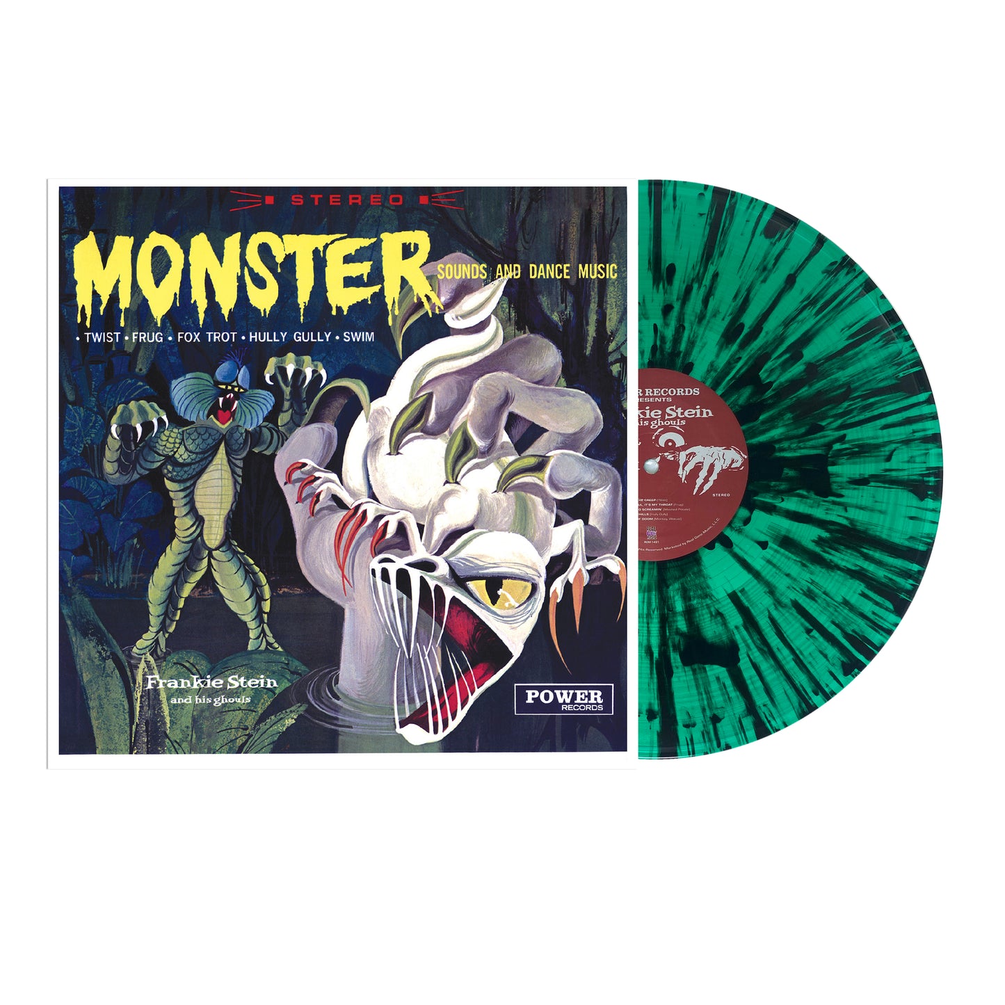Frankie Stein and His Ghouls Monster Sounds and Dance Music LP Pack Shot