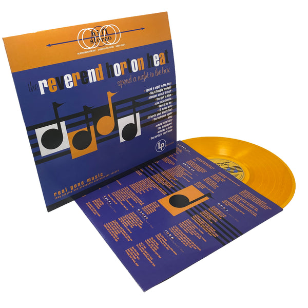 Reverend Horton Heat Spend a Night in the Box LP (Gold) – 1-2-3-4 Go!  Records