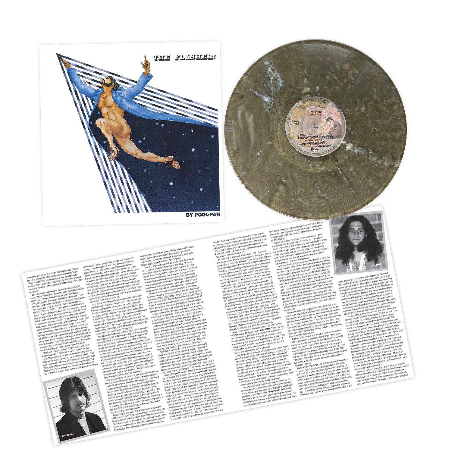 Pool-Pah The Flasher LP opened