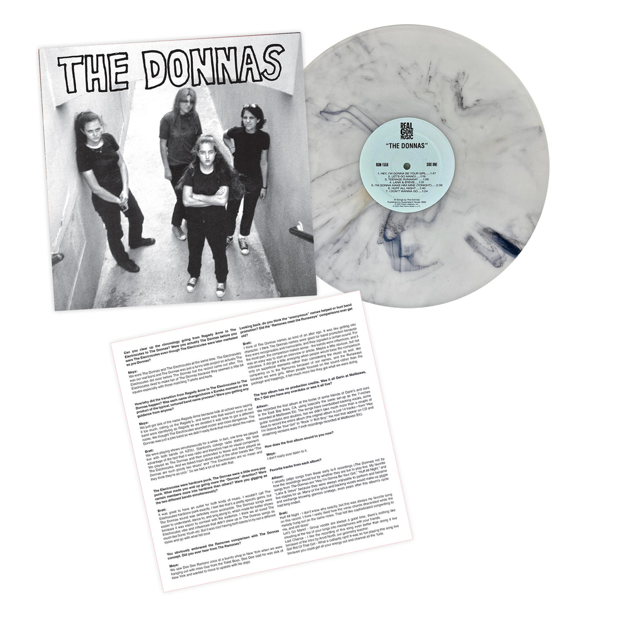 The Donnas The Donnas LP – Real Gone Music
