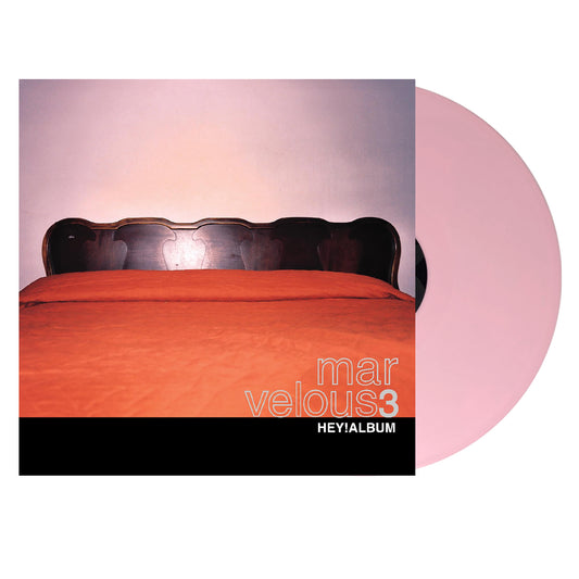 Marvelous 3 Hey! Album LP Pink Pack shotMarvelous 3 Hey! Album LP Pink Pack shot