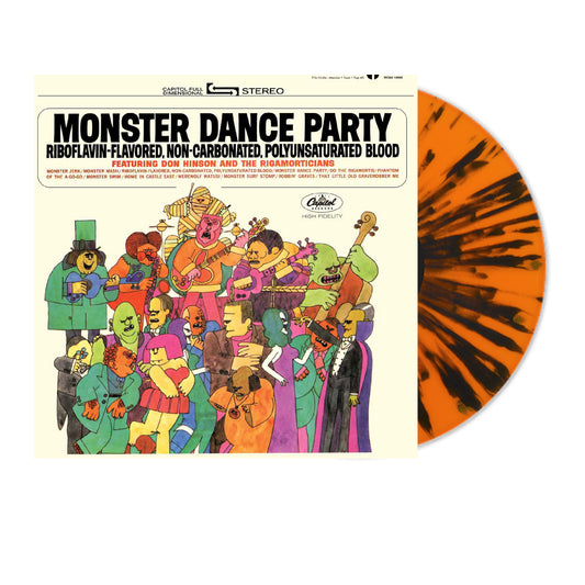 Don Hinson and The Rigamorticians Monster Dance Party Vinyl
