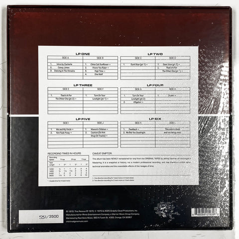 Grateful Dead Dick's Picks 04 (6-LP Set)
