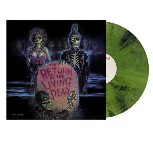 THE RETURN OF THE LIVING DEAD: Original Soundtrack (Limited 40th Anniversary Green Toxic Waste Vinyl Edition)