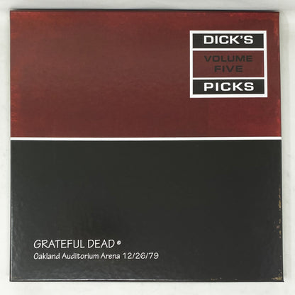 GRATEFUL DEAD: Dick’s Picks Vol. 5—Oakland Auditorium Arena 12/26/79 (Limited, Hand-Numbered 180-Gram Black Vinyl 5-LP Edition)
