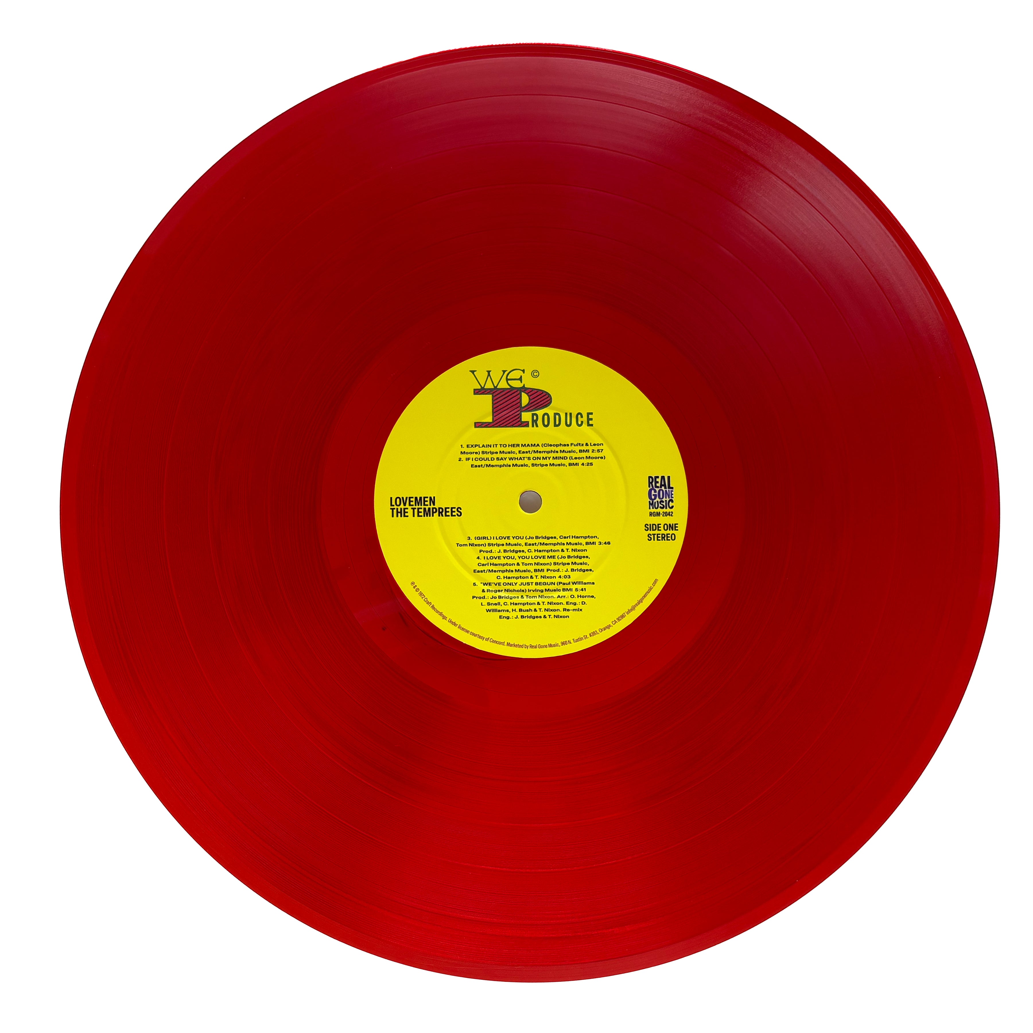 The Temprees Lovemen (All-Analog) Vinyl – Real Gone Music