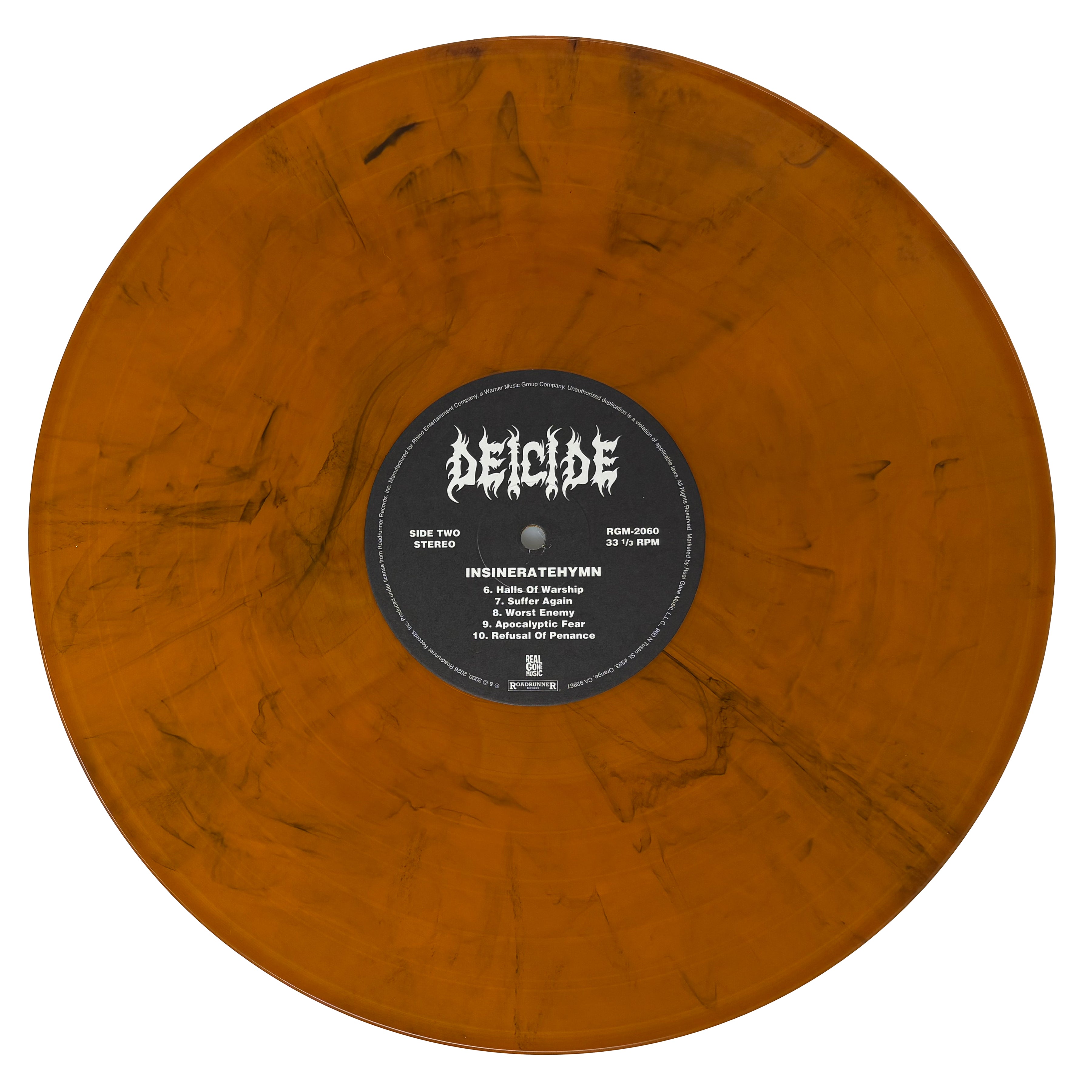 Deicide Insineratehymn Metal Vinyl Record – Real Gone Music