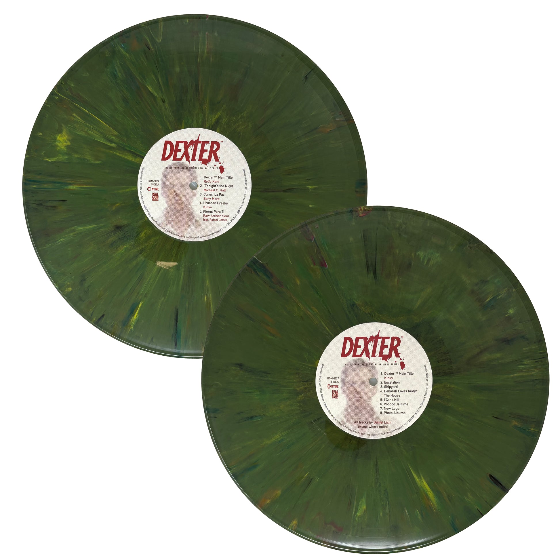 Dexter Music from the Showtime Original Series (Expanded 2-LP Set) Green Vinyl