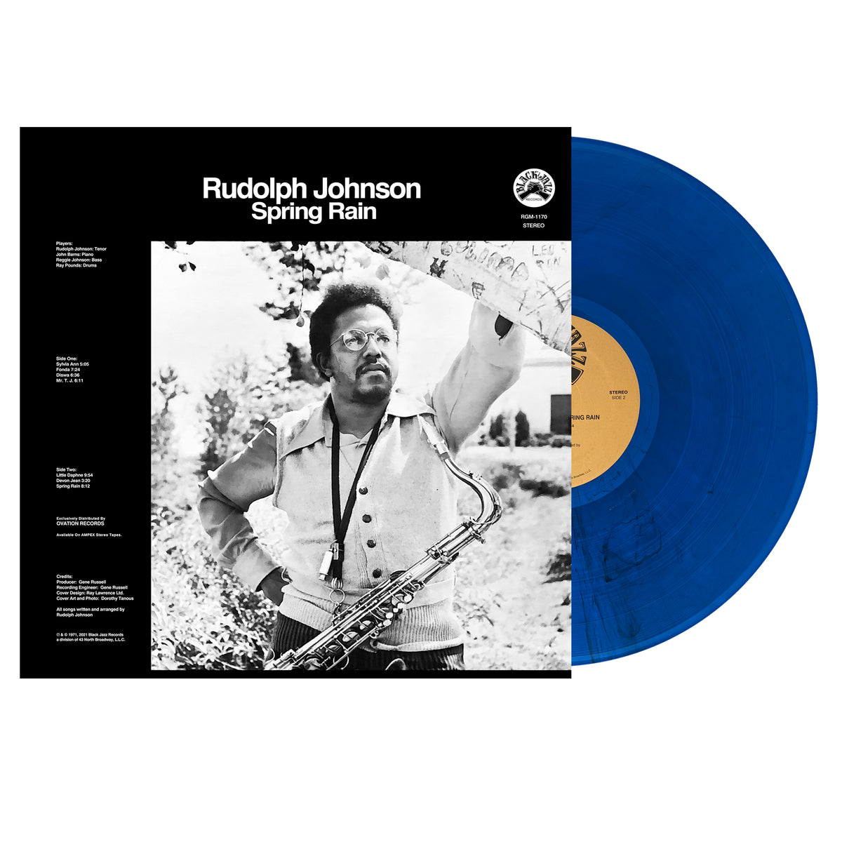 Rudolph Johnson Spring Rain Vinyl LP