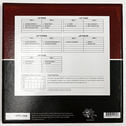 Grateful Dead Dick's Picks 06 (5-LP Set) BACK