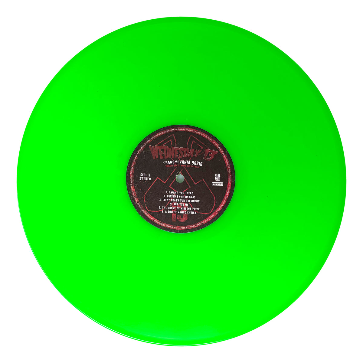 Wednesday 13 Transylvania 90210—Songs of Death, Dying, and the Dead (Remastered) Vinyl