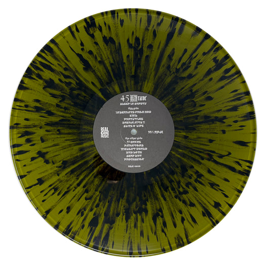 45 Grave Sleep in Safety Vinyl Splatter