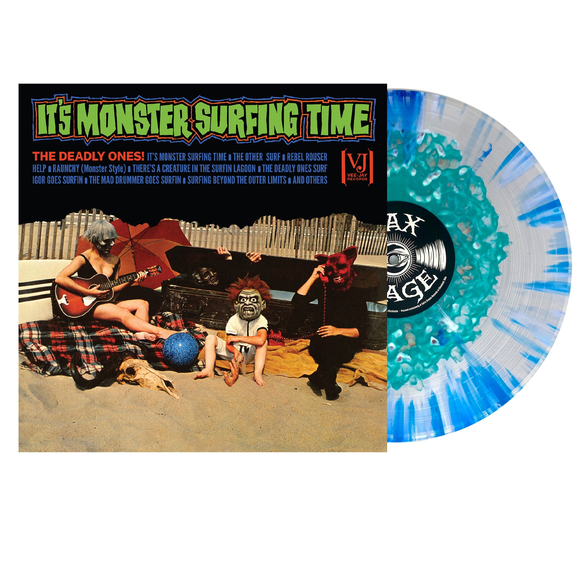 The Deadly Ones It's Monster Surfing Time (All-Analog) Vinyl