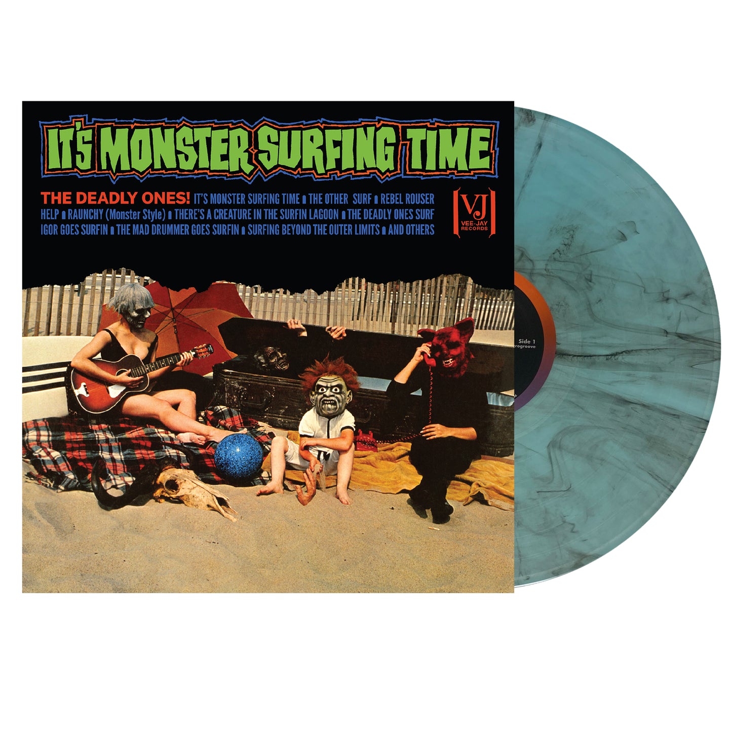 The Deadly Ones It's Monster Surfing Time (All-Analog) Vinyl