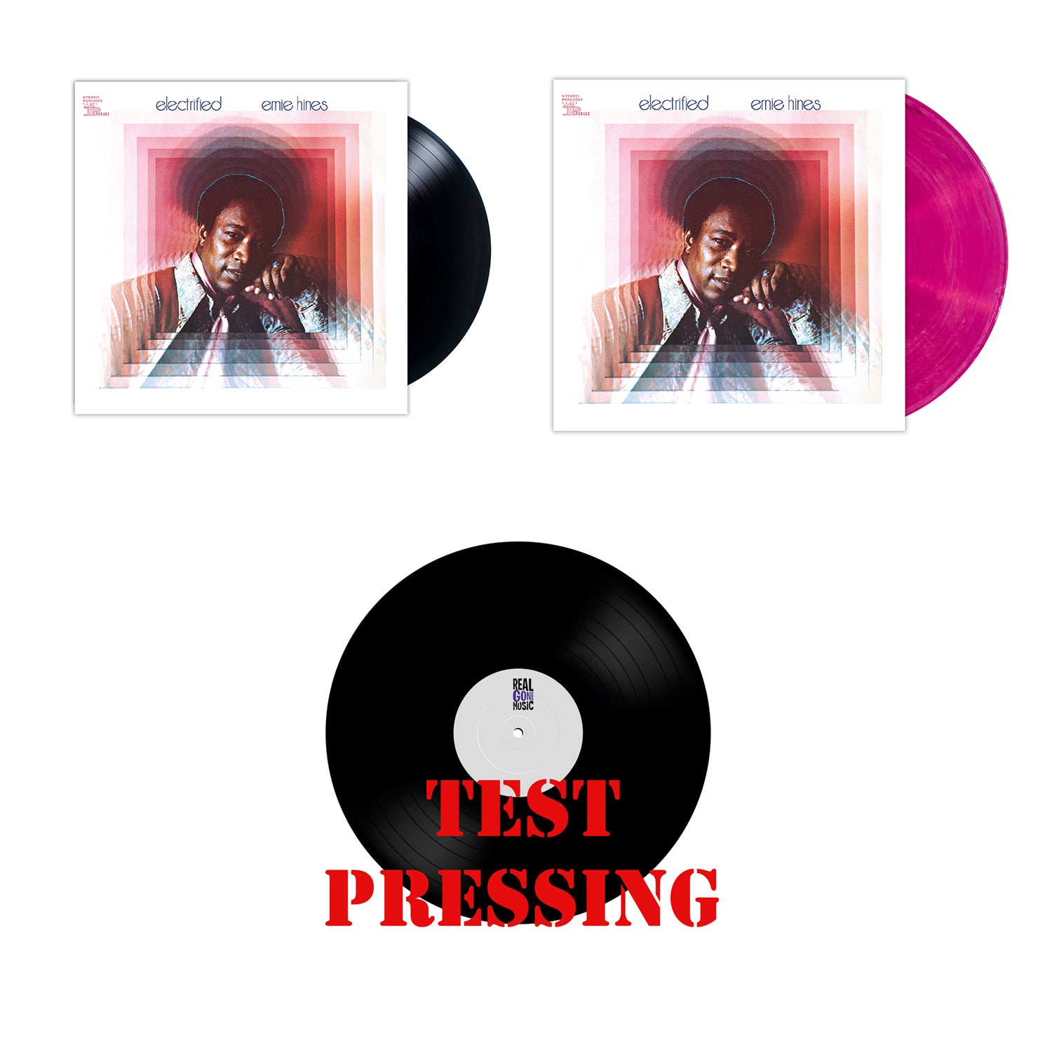 Ernie Hines Electrified (All-Analog) Vinyl – Real Gone Music