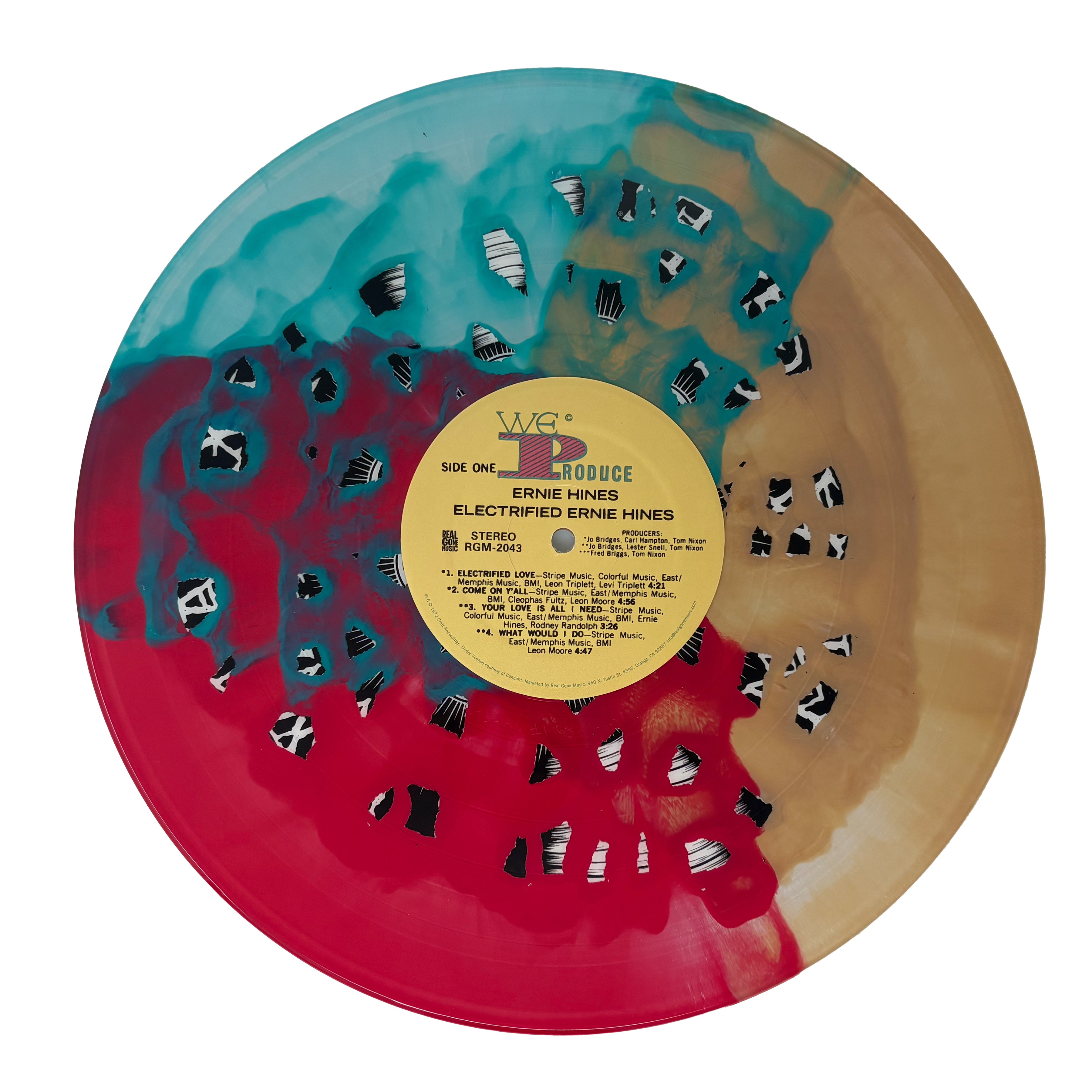 Ernie Hines Electrified (All-Analog) Vinyl – Real Gone Music