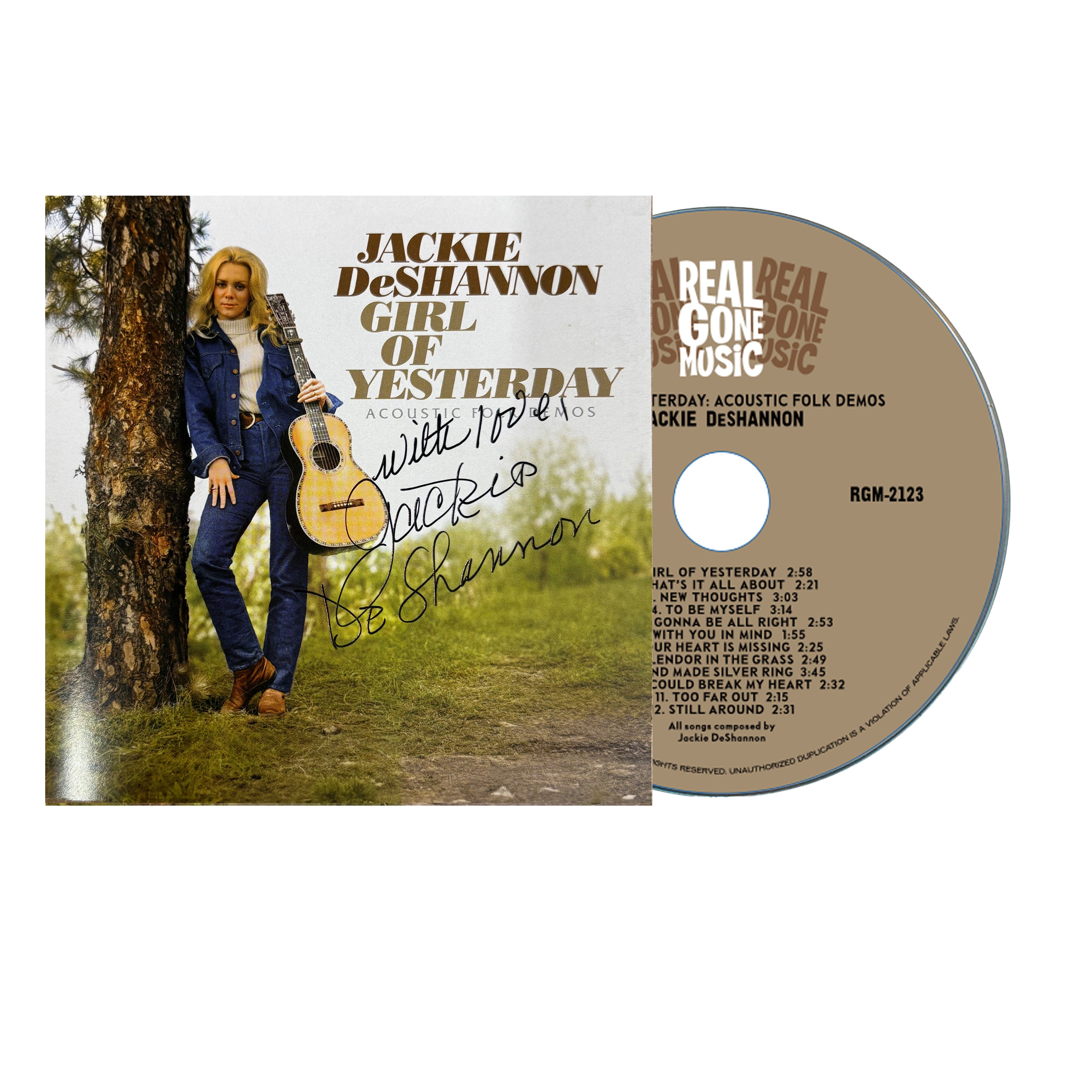 Jackie DeShannon Girl of Yesterday--Acoustic Folk Demos