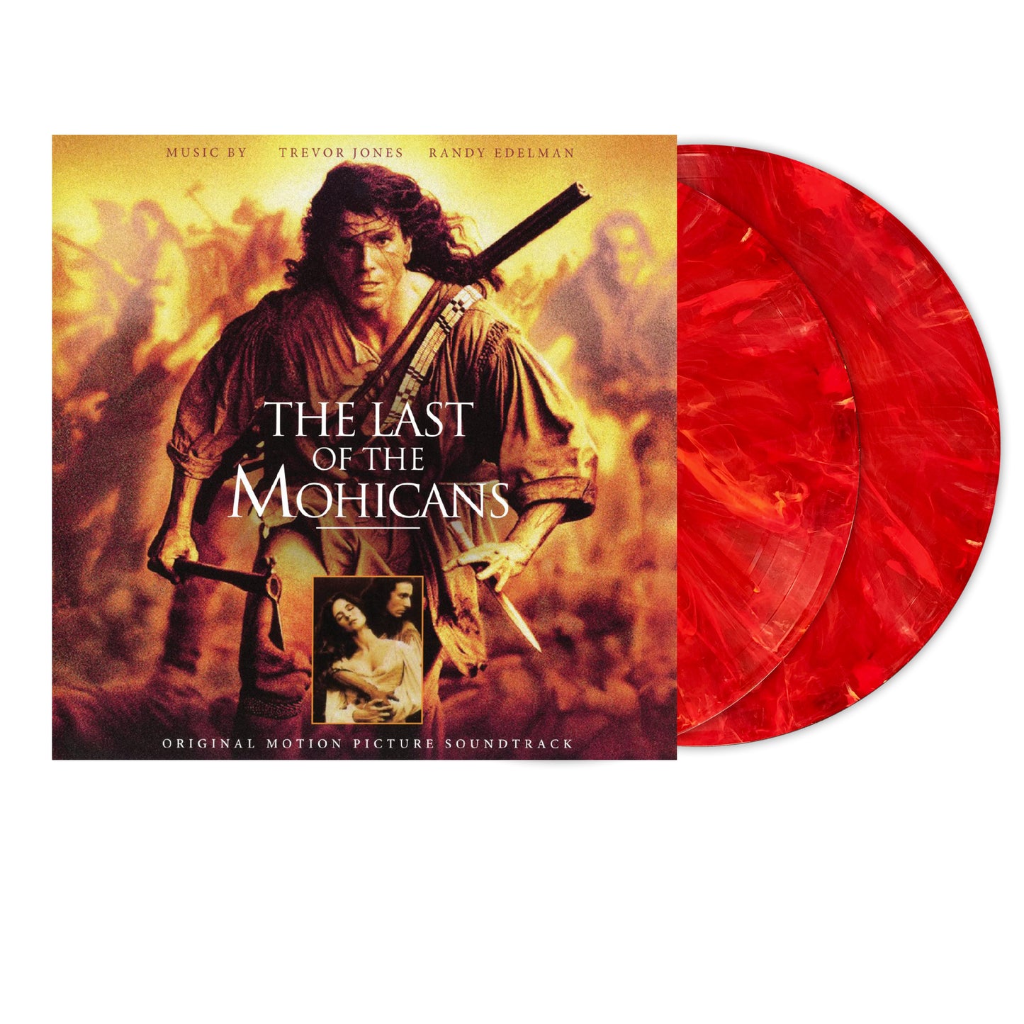 Trevor Jones & Randy Edelman Last of the Mohicans Original Motion Picture Soundtrack (2-LP Set)