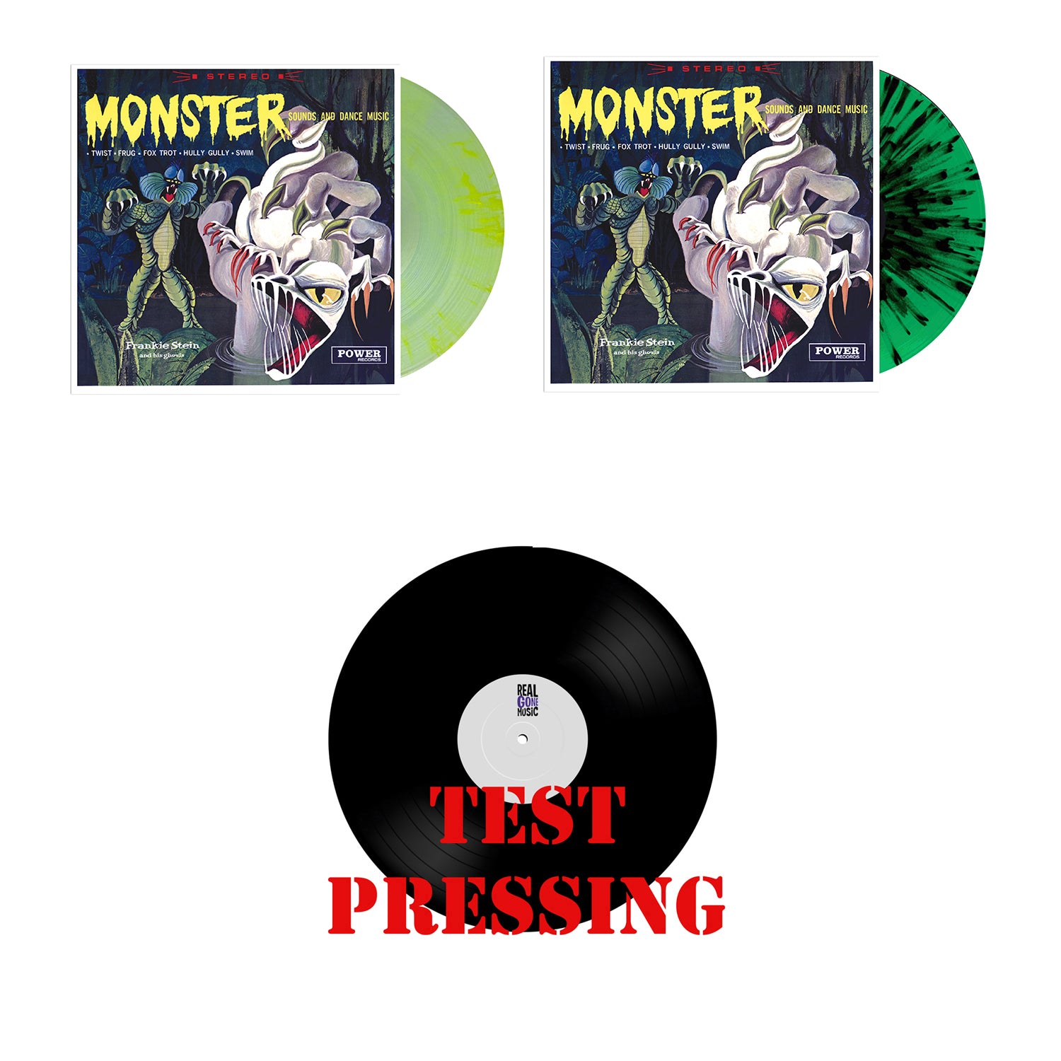 monsters music Frankie Stein and His Ghouls Monster Sounds and Dance Music LP – Real Gone Music