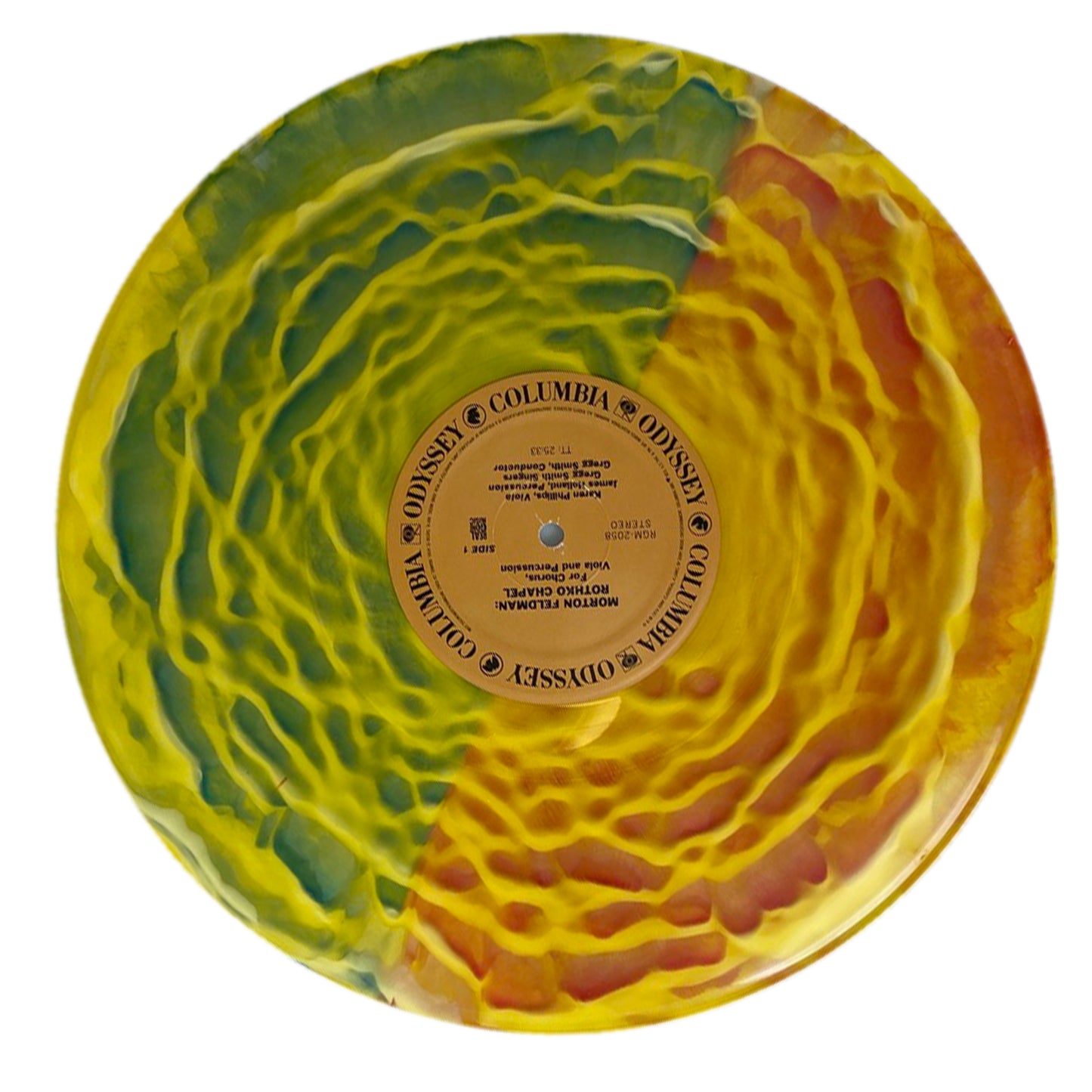 Morton Feldman Rothko Chapel/For Frank O'Hara Vinyl