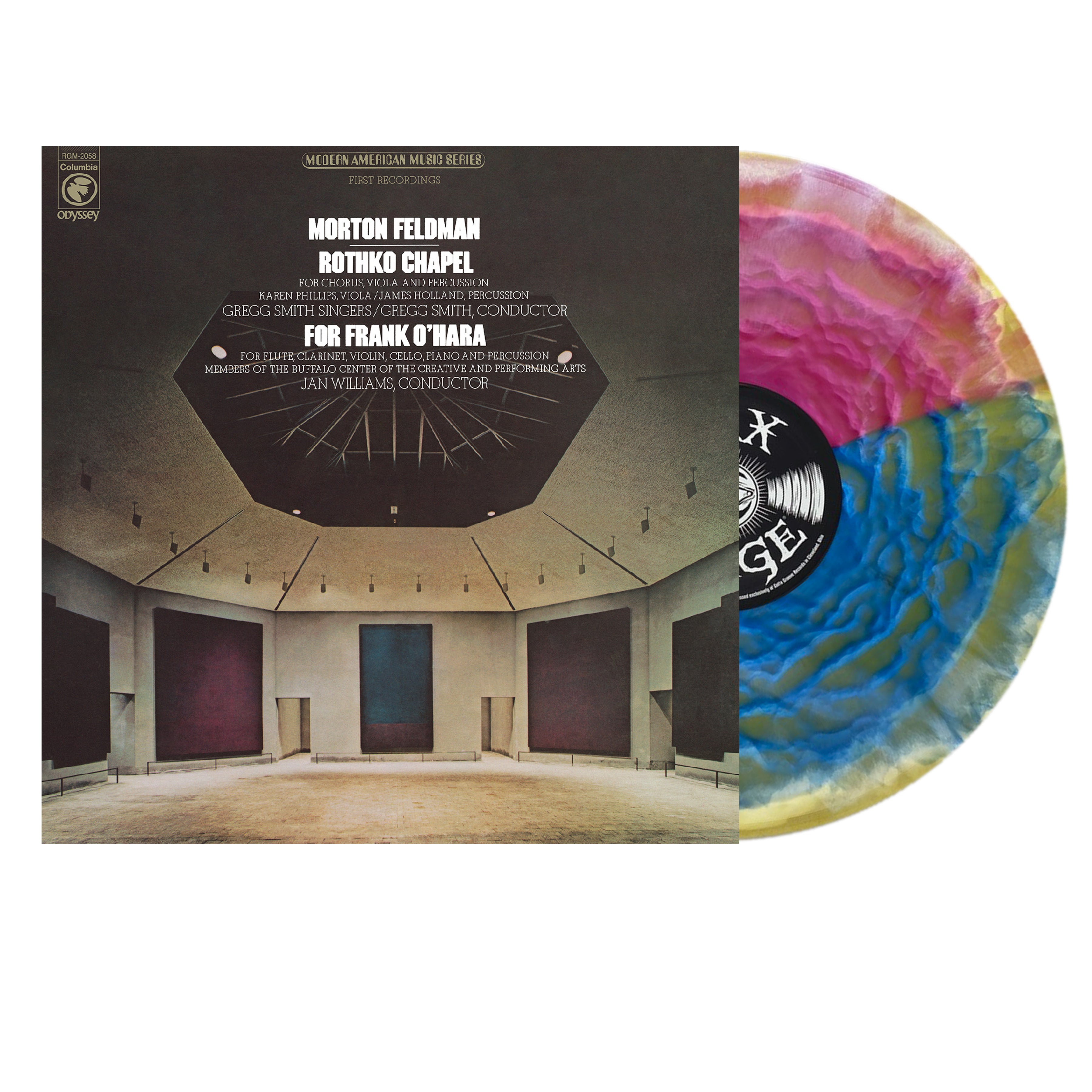 Morton Feldman Rothko Chapel/For Frank O'Hara Vinyl – Real Gone Music