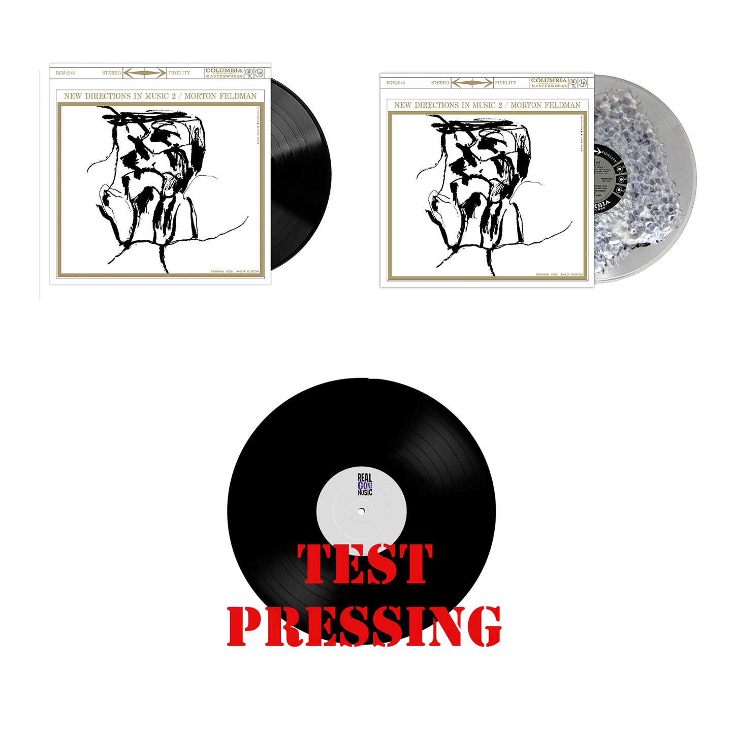 Morton Feldman New Directions in Music 2 Vinyl Bundle