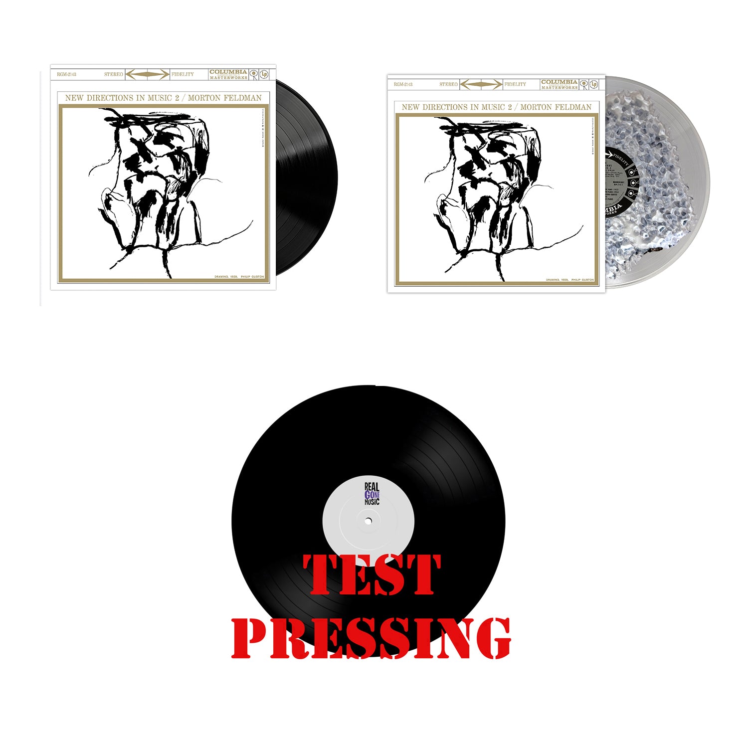 Morton Feldman New Directions in Music 2 Vinyl Bundle