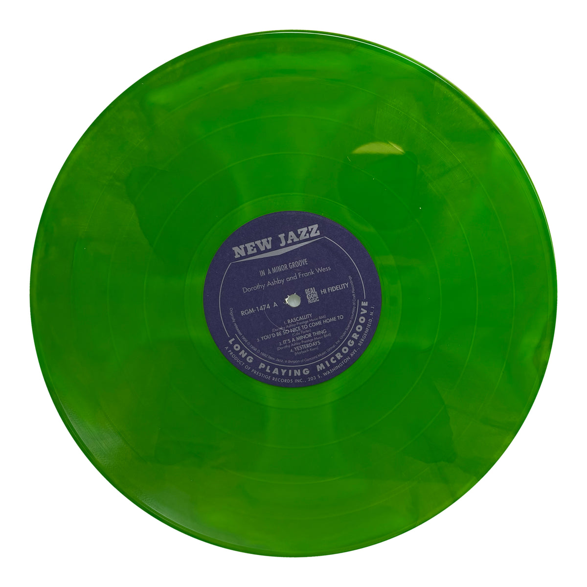 Dorothy Ashby and Frank Wess Minor Groove LP Wax Mage Vinyl