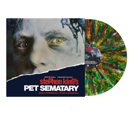 Elliot Goldenthal Stephen King's Pet Sematary Music from the Motion Picture Splatter Vinyl LP
