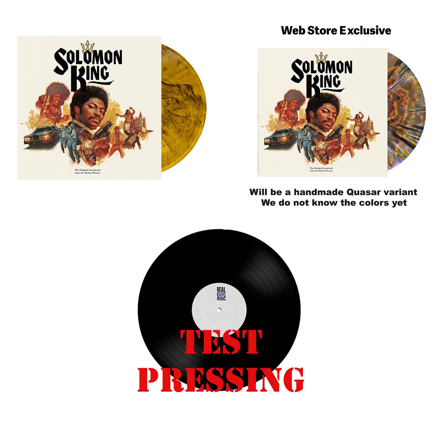 Solomon King The Original Soundtrack from the Motion Picture Vinyl