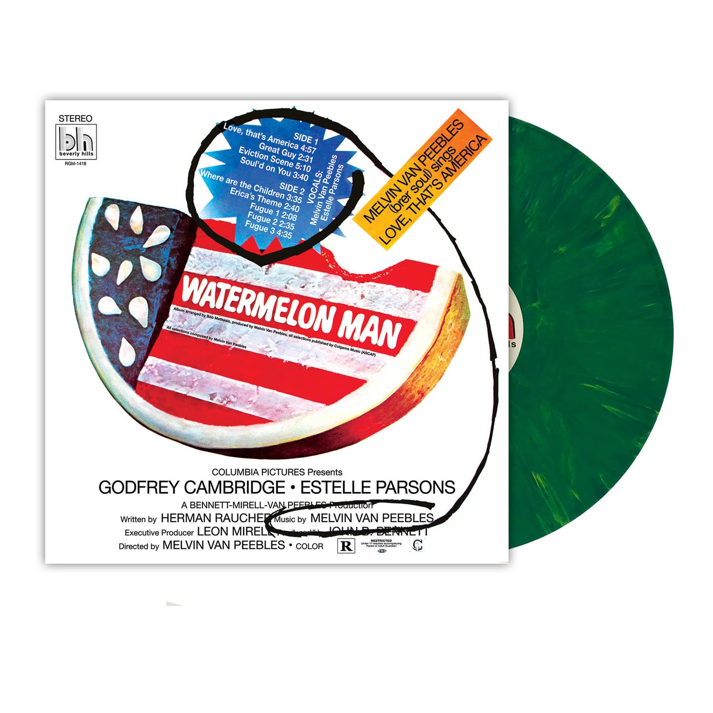 Melvin Van Peebles: Watermelon  Pack Shot