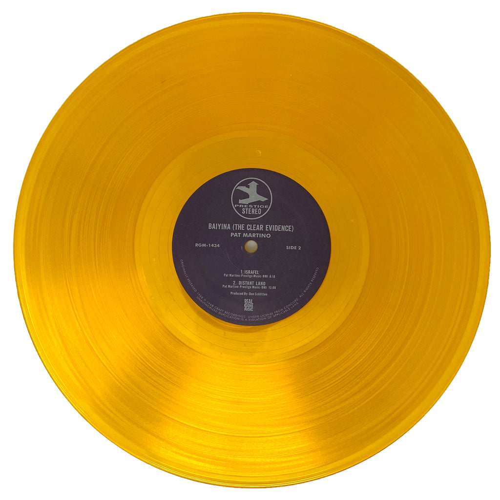 Pat Martino Baiyina (The Clear Evidence) LP (Orange Vinyl)